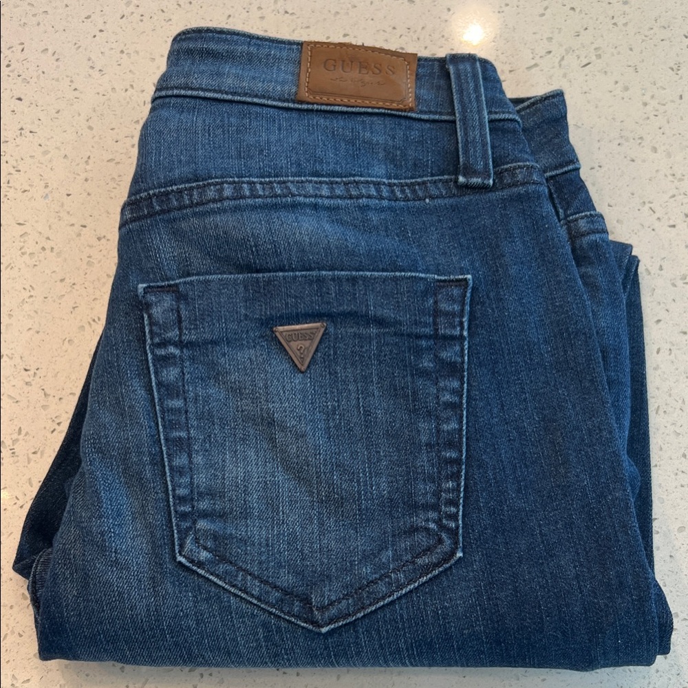 GUESS Dark Blue Nicole straight Jeans